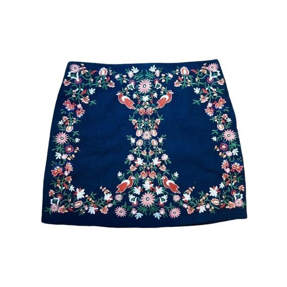 Altar'd State Boho Floral Mini Skirt sz M - Picture 1 of 4